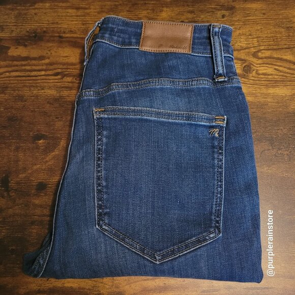 Madewell Jeans Size 28 Curvy Hi Rise Skinny Sussex Wash MB354 Tummy Control - Picture 3 of 12